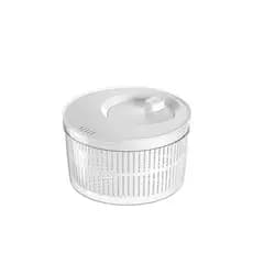 Centrífuga de Salada Seca Folhas Frutas Verduras Secador de Alimentos Clear Fresh 5,5L - Ou