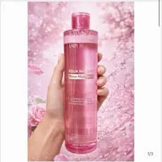 Lady Beauty Água Micelar Rosa Mosqueta 300ml Controle de Brilho Suavidade e Refrescância