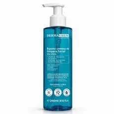 Dermachem Espuma de Limpeza Facial Cremosa 240ml com Glicerina e Aloe Vera para Pele Normal a Seca Uso Diário