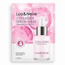 Máscara Facial de Colágeno Hidratante Firmadora Anti-idade Serum Ma 25ml para Pele Mais Lisa Firme e Radiante