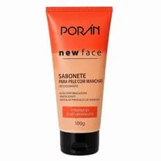 Sabonete Facial New Face Para Pele com Manchas com Vitamina B3 e Ácido Mandélico para Limpeza Suave e Revitalizante