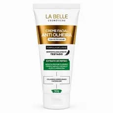 Creme Facial Antiolheira La Belle com Filtro Solar – Extrato de Pepino 50g