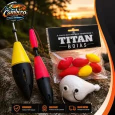 Kit Pescador Boias Para Pesca (Boia Pão 9g + Boia Guia N3 + Cascavel + Naja)