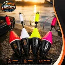 Boia de Pesca Cevadeira Titan Cascavel Com Sinalizador 48g comporta 22g De Ração