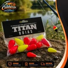Boia Guia Lambari Nº 2 Para Pesca Flutuante – Kit com 10 Unidades