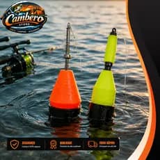 Kit Boia Coral + Pino Naja Cevador Pesca Pesqueiro Profissional