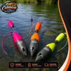 Boia Torpedo de Arremesso Titan Black Mamba 55g para Pesca LANÇAMENTO