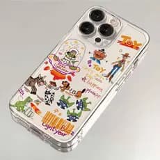 Disney Toy Story And Alienígena Tudo Incluído Fofo Para LABU IPhone11 Case IPhone 12/13/14/15 Plus Silicone Divertido Soft X/7/8 Drop-Proof Shockproof Protetor À Prova De Choque