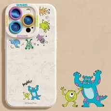 Capa De Telefone Monsters University Pintada Da Moda Para iPhone16/15/14/13/MINI/12/11/Pro MAX/X/XS/XR/7/8/6 À Prova De