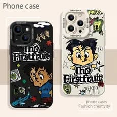 Capa De Telefone Mark Lee Versão Q Para iPhone 17/16/15/14/13/MINI/12/11/Pro MAX/X/XS/XR/7/8/6 Protetora De silicone Líq