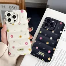Capa De Telefone Simples Com Flores Pequenas Para iPhone 17/17Air/16E/15 Plus/14/13/12/11/Pro Max . Resistente A Quedas
