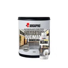 Cimento queimado efeitos para pisos autonivelante kit 20kg