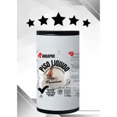 Piso autonivelante PISO LIQUIDO ARGAPRO (cores) kit 20kg +resina