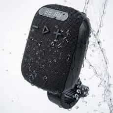 Caixa de Som Bluetooth À Prova D'água 20W com Display AL-8305 B