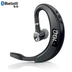 Fone de Ouvido Bluetooth Mono com Haste Flexível e Display Digital - Modelo A-W2