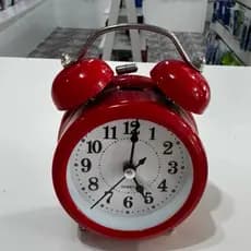 Relógio Despertador Retrô com Sino de Metal AL-2310