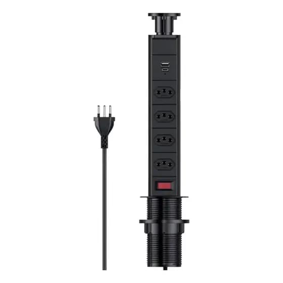 Torre de Tomada Retrátil para Mesa AL-1389