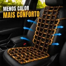Encosto De Bolinhas Para Banco Carro Massageador Anatômico