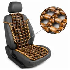 Encosto Banco Carro Massageador Bolinhas Madeira Ortopédico