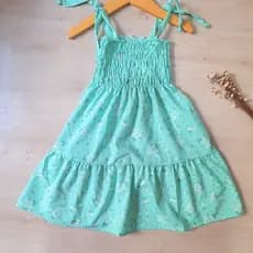 Vestido Infantil Alcinha Verão Fresquinho DIVERSAS ESTAMPAS
