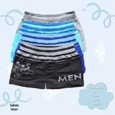 Cueca Boxer Infantil Menino Estampas Diversas