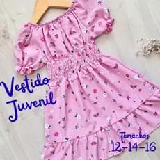 Vestido JUVENIL Ciganinha Verão Fresquinho Não Amassa