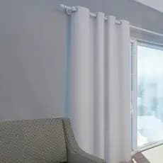 Cortina Corta Luz 100% Blackout PVC 1,30 X 1,70 Blecaute  - 1 Folha/peça/lado - Quarto Sala