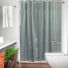 Cortina Box de Banheiro PVC Impermeável Antimofo 1,40 x 1,80 metros