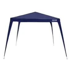 Tenda Gazebo Azul Polietileno 3x3 Metros Desmontável Camping Praia Pésca Usd Azul-marinho