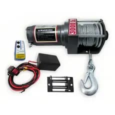 Guincho Elétrico 12v Quadriciclo Jipe Jeep Gaiola 3000lbs(1361kg)