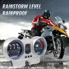 LED Digital 12V Motocicleta Velocímetro Medidor Tacômetro Odômetro Painel À Prova Dwaterproof Água Para Honda CBX250