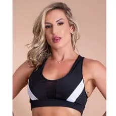 Top Fitness Feminino Para Malhar Moda Academia Nadador Sem Bojo GJR Modas