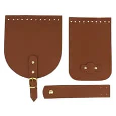 KIT Com 3 Abas , Lapelas Para Bolsas Croche  Artesanatos