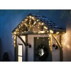 Pisca Pisca Cascata Iluminação de Natal 240 Leds 4,3ml 127v ou 220v Decoração Natalina