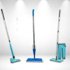 Rodo Esfregão Mop Multiuso Varios Modelos Spray Flat Triangular Com Balde