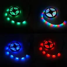 Fita de LED Pisca Pisca 5 Metros 300 LEDs Controle RGB Colorida