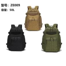 Mochila tática militar de alta resistência para laptop escolar Acampamento selvagem