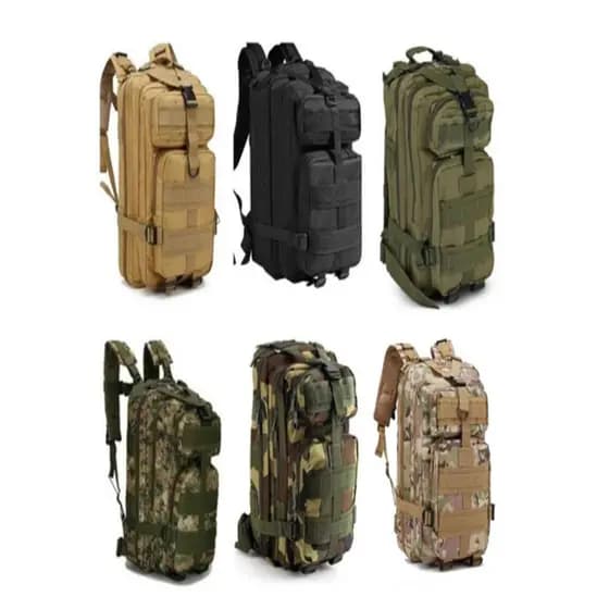Mochila Tática Militar Bolsa Masculina Feminina Impermeável Resistente Escolar Trabalho Faculdade40L