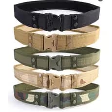 Cinto Tático Militar Resistente Ajustável Para Serviço