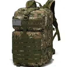 Mochila Militar Tática 50 Litros Grande Impermeável camuflar Qualidade Premium