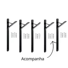 5 Suporte Gás Aéreo cozinha botijão