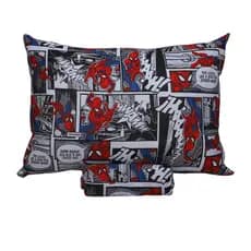 Jogo De Lençol 2pc Solteiro Infantil Homem Aranha Spider Man