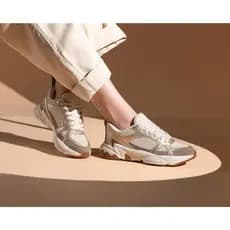Tênis Plataforma Chunky Top Casual Moderno Urbano Clássico
