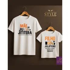 👕 Kit Camiseta Pai/Mãe & Filho – Jiu-Jítsu em Família | Pronta Entrega & Qualidade Premium! 💥