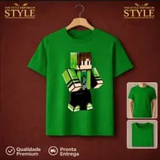🎮 Cadres Algazarra Camiseta Gamer Infantil – Estampa Exclusiva 👕 | Presente Toda Criança Gamer Quer