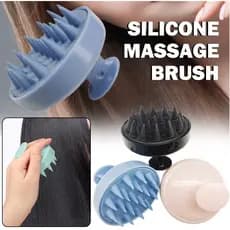 Escova Massageadora Couro Cabeludo Anti Caspa Anti Queda Para Banho