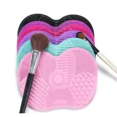 Tapete Para Limpeza De Pincéis Silicone / Pad de limpeza da escova para cuidar e limpar pincéis SZ672-8