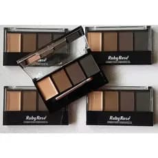 Paleta Sombra Para sobrancelha RUBY ROSE