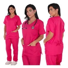 Pijama Scrub Oxford Premium Profissional Uniforme Hospitalar Confortável