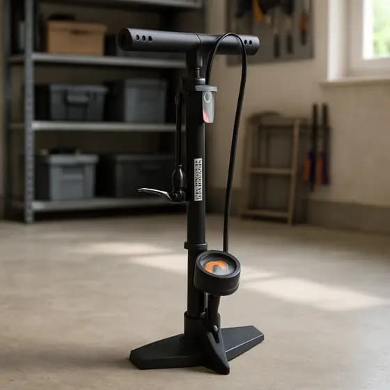 Bomba Para Encher Pneu Bicicleta Profissional Manual Starfer 160psi Pneus, Bolas e Bóias
